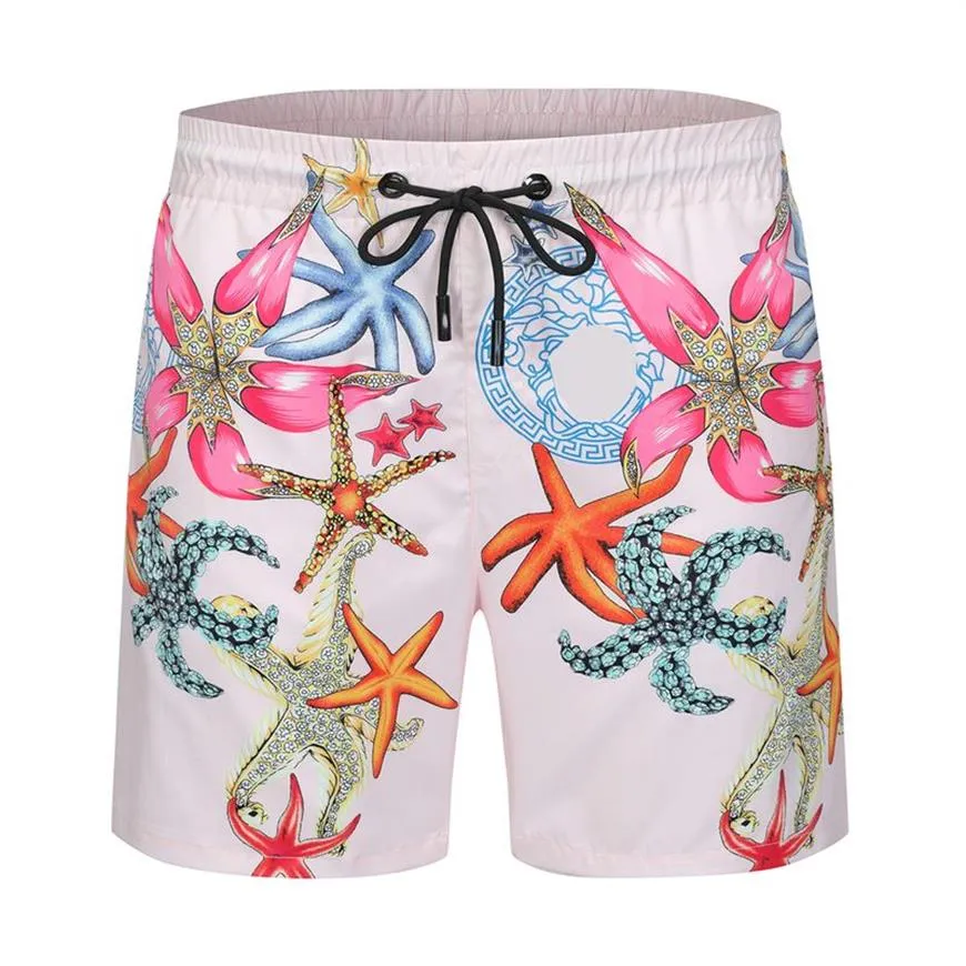 Pantaloncini da uomo di moda Designer Pantaloni da spiaggia estivi Giovani Studenti Modello mimetico Stampa Allentato Streetwear Taglia M-3XL # 97295U