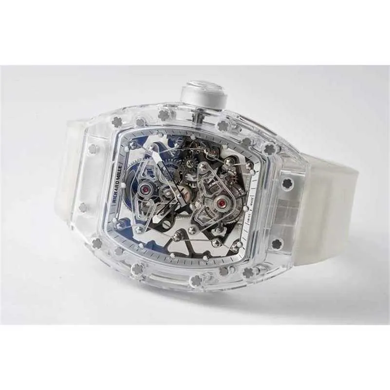 Movement watch Richamilles Mechanical Active tourbillon Leisure Mechanics Wristwatch Crystal Fashion Hollow LY F540