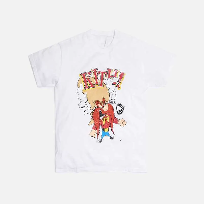 Vêtements de mode pour hommes KITH LooneyTunes Yosemite Sam Vintage Tee SS20 Rabbit Red Beard Co de marque