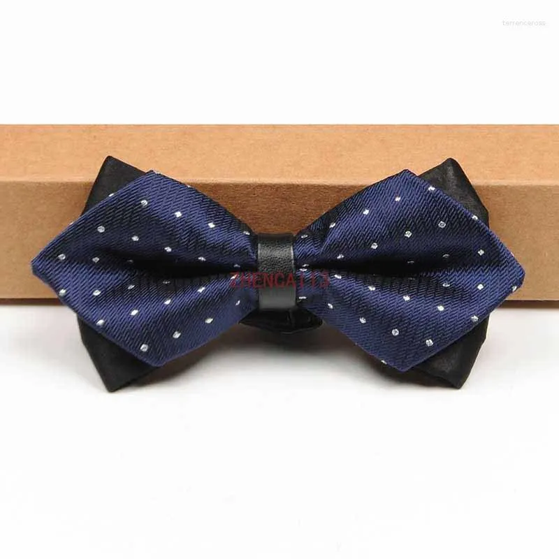 Bow Ties Bowtie Mens Justerbart bröllopsfest Tuxedo Förbundet Steward Vuxen Kostymtillbehör Nacke MP66