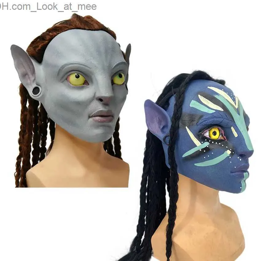 Maske Cosplay Latex Masken Helm Maskerade Halloween Party Kostüm Requi