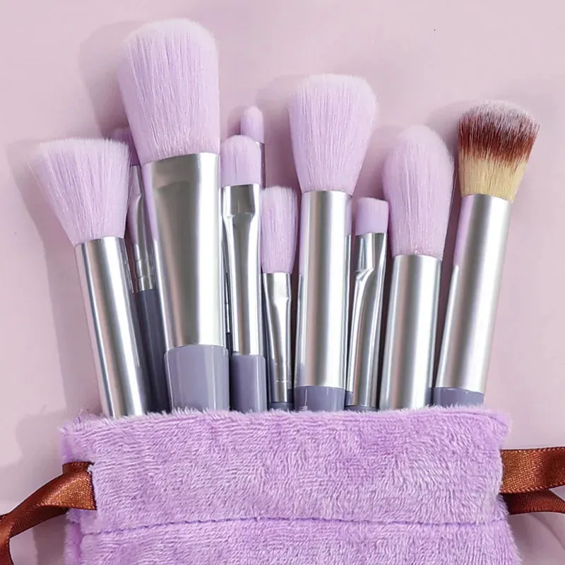13pcs Soft Fluffy Makeup Brushes Set For Cosmetics Foundation Blush