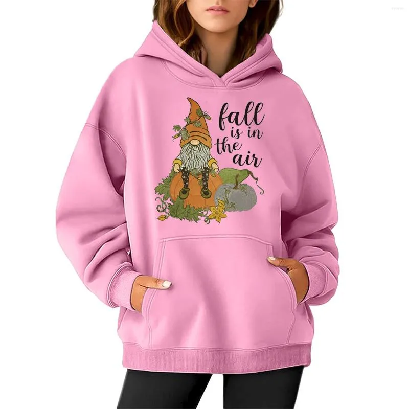 Women's Hoodies Spring And Autumn Loose Large Casual Halloween Warm Women Hoodie Womens Full Zip Long Dress