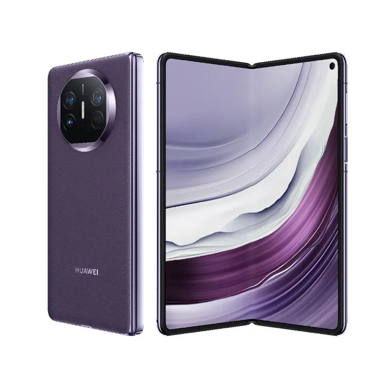 Téléphone portable d'origine Huawei Mate X5 à écran pliable 5G intelligent 16 Go de RAM 512 Go de ROM Kirin 9000S HarmonyOS 7,85 "écran plié OLED 50MP NFC OTG identification faciale téléphone portable à empreinte digitale