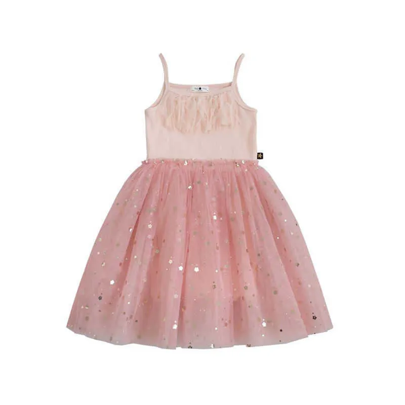 Платье для девочек 3-8 лет Летние детские платья для девочек Модные комплекты детской одежды Дизайнерская одежда для маленьких девочек Платья-пачки для девочек G220217