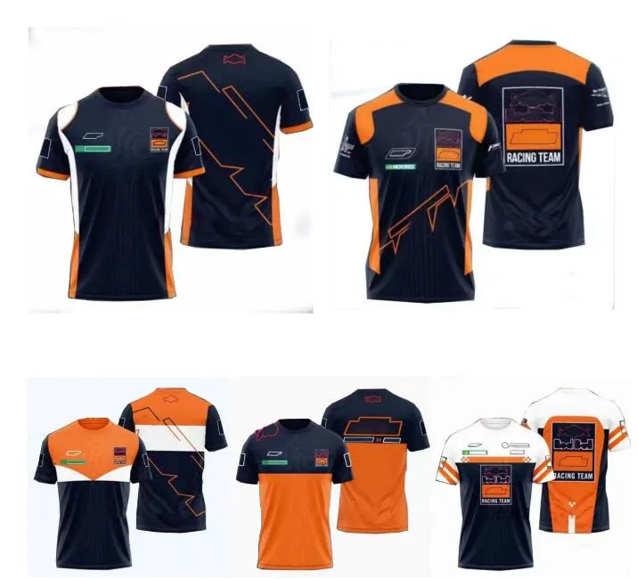 F1 Racing Shirts Summer Team Polo Shirts Samma stil anpassad