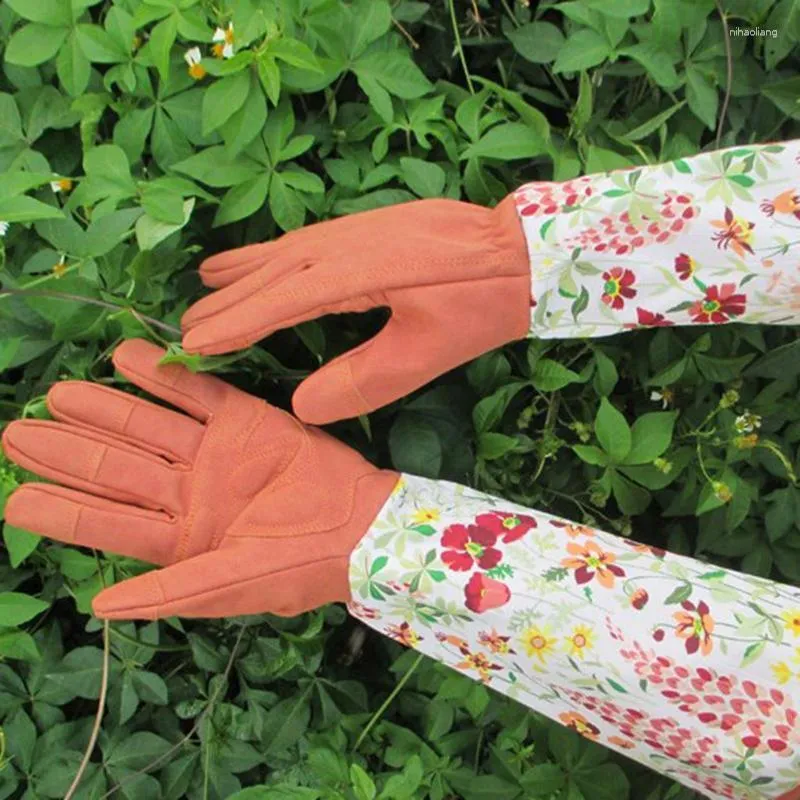 Wegwerphandschoenen Tuinieren Ademend Handbeschermend Herbruikbaar Anti-spoor Roos Lichtgewicht Verdikt
