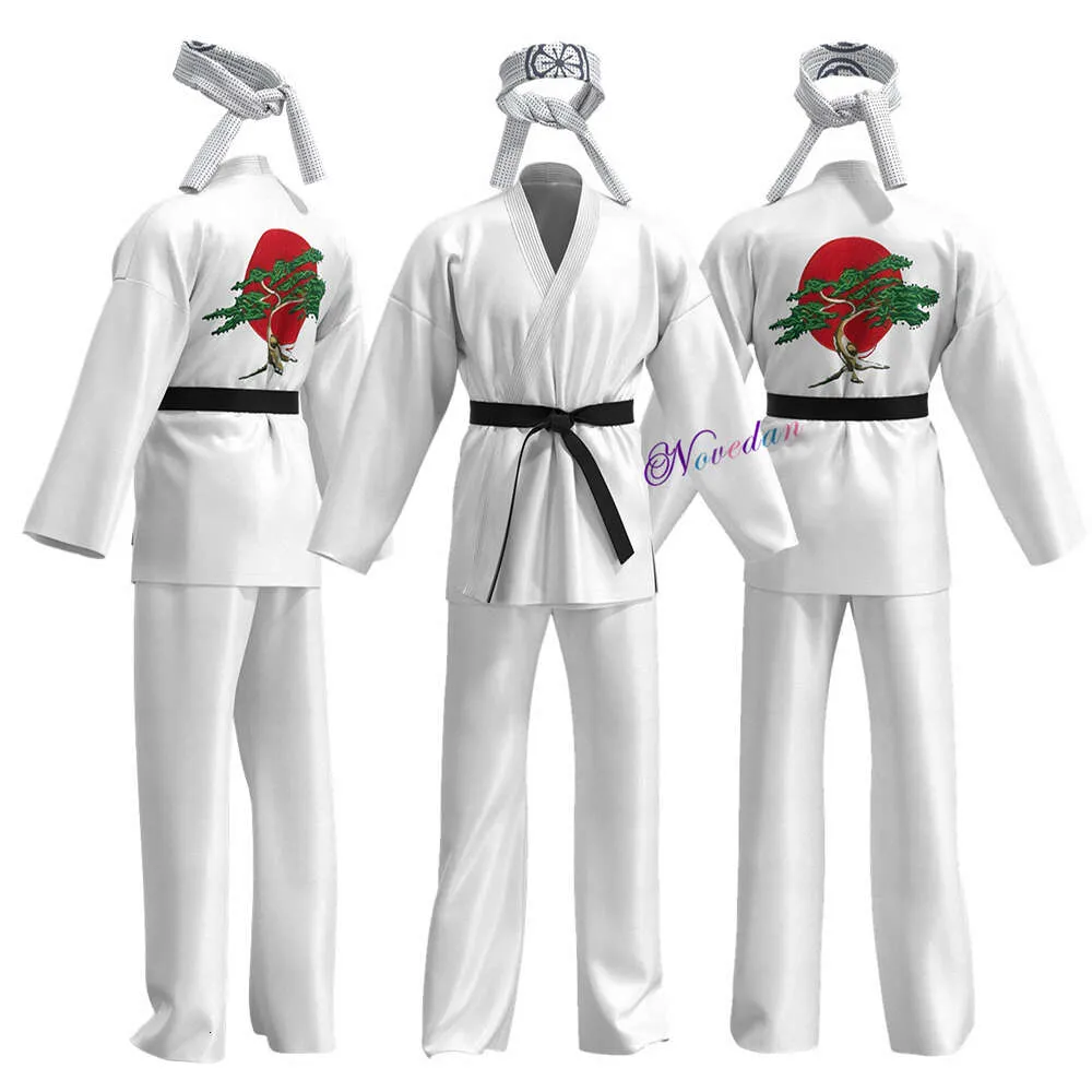 Karate Kid Cobra Kai Kostuum Kind Vrouwelijke Mannen Kimono Tory Nichols Daniel Larusso Cosplay Uniform Hoofdband Halloween Party Outfitcosplay