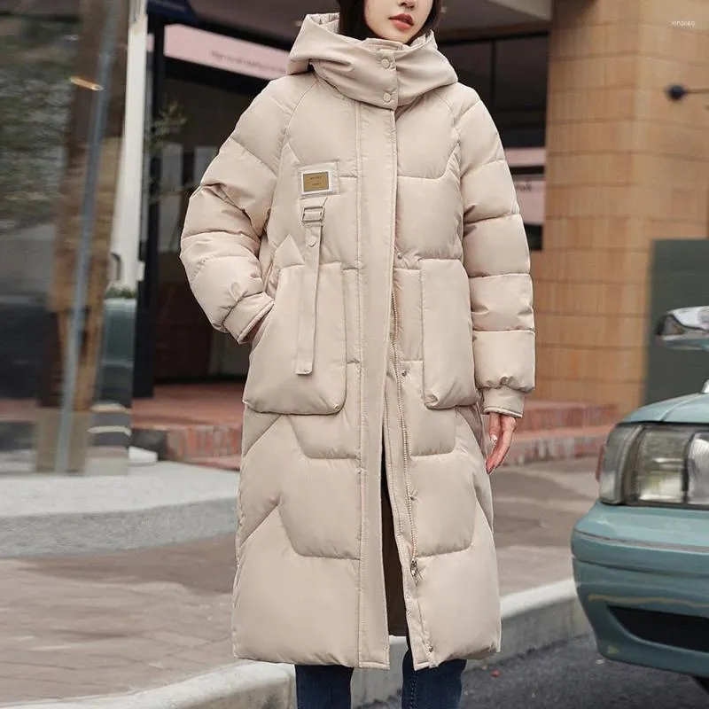 Trenchs de femmes Manteaux Casual Mode 2023 Femme Parkas d'hiver pour femmes Longue épaisse Parka Veste Vêtements féminins