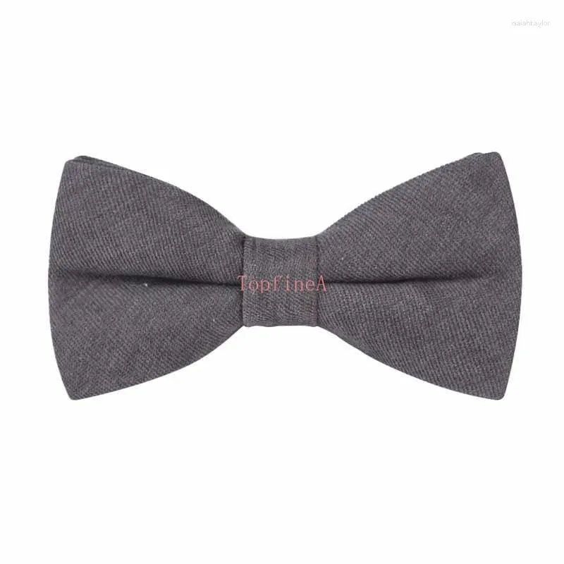 Bow Ties Mens Adjustable Bowtie Cotton Party Gift Pre-Tied Black Accessories Neck Tie Classic Wedding Adult Dress MN75