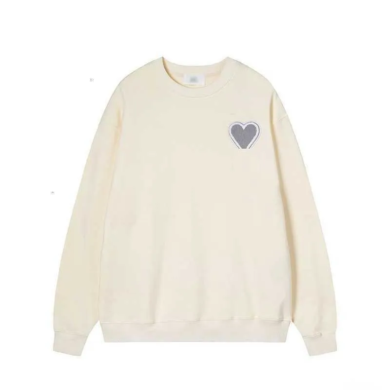 デザイナーの男性と女性のためのパリのパーカーde Coeur Hoody Embroidered Big Love 2023 Spring Round NeckJumperカップルスウェットシャツ59753KW0