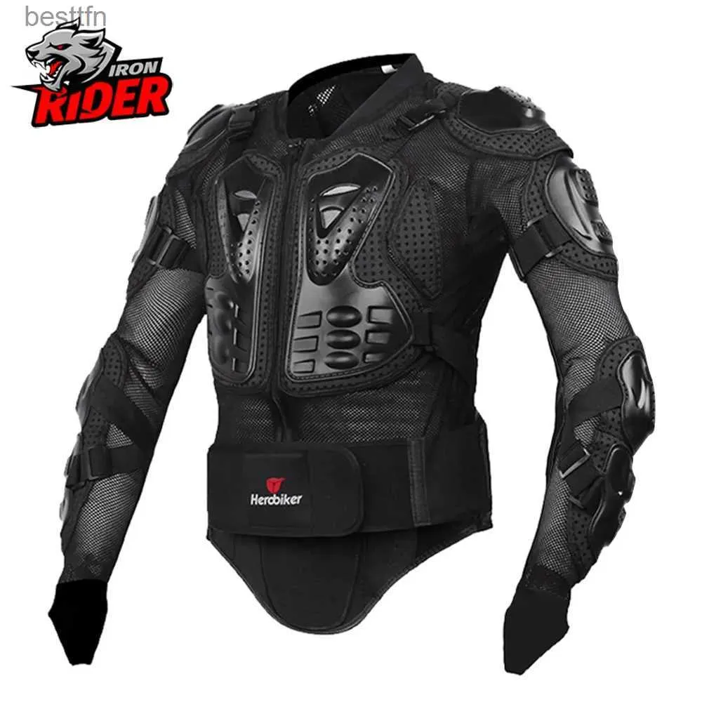 Andra Apparel Men's Motorcykeljackor Turtle Full Body Armor Protection Jackets Motocross Enduro Racing Moto Protective Equipment Clothl231007