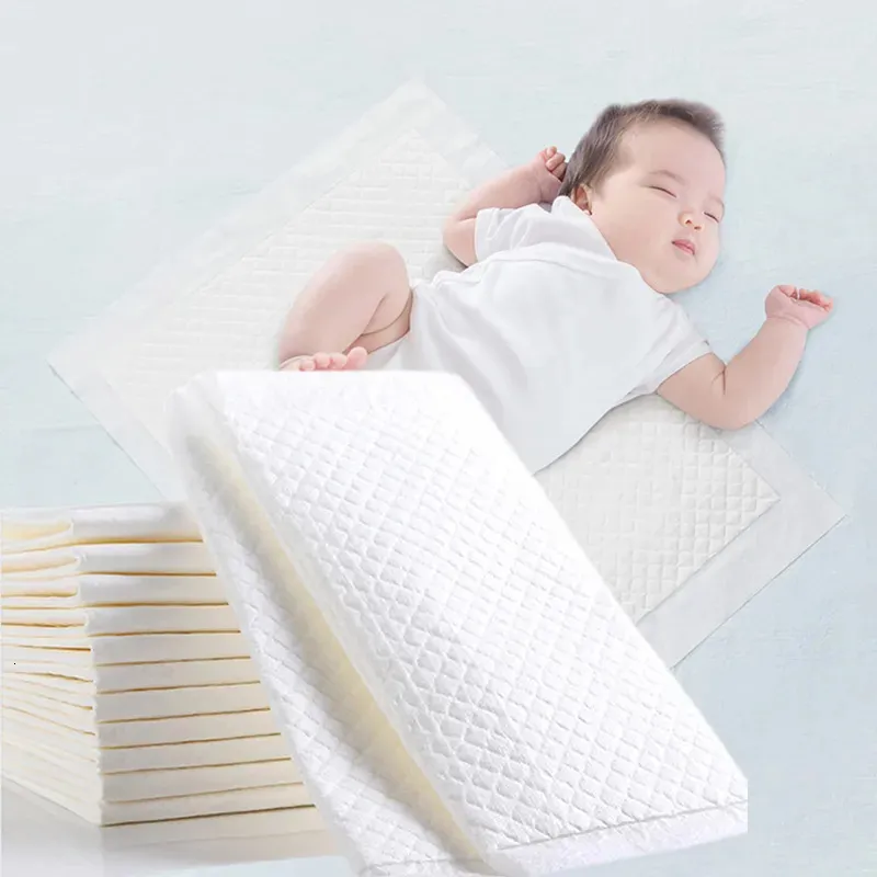 Cloth Diapers 20/100Pcs Baby Disposable Changing Pad Infant Breathable Waterproof Diapers Baby Items Portable Baby Changing Mat 231007