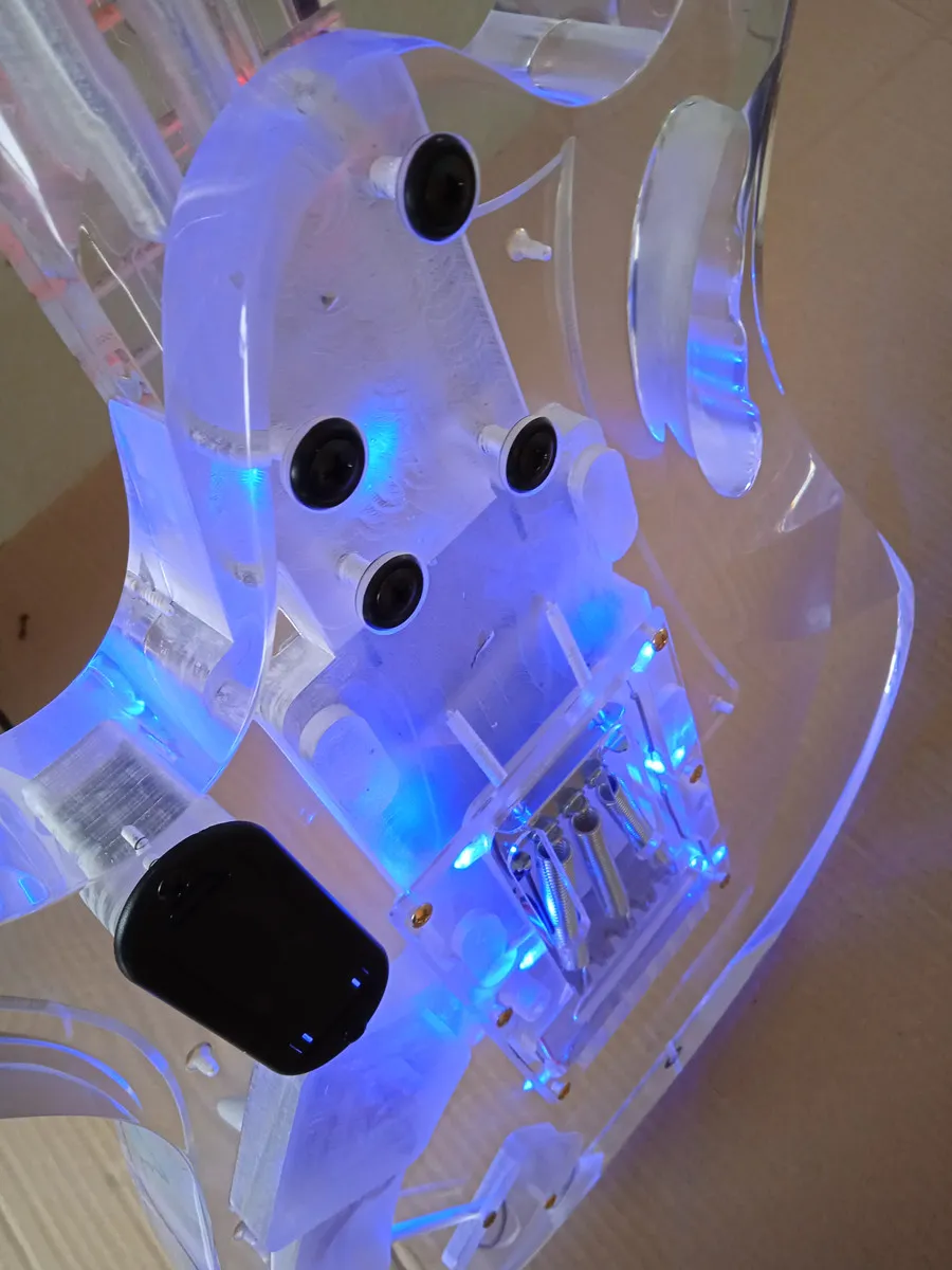 Cool Electric Guitars With Clear Crstal Vitreous Limpid Cool Electric Guitars With Clear Crstal Vitreous Limpid