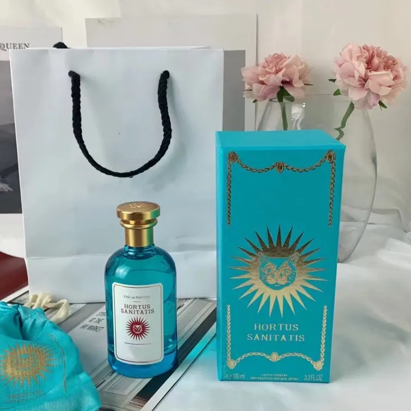 Luxo Perfume Fragrância Jardim Rosa Garrafa Branca Inverno Primavera 1921 Neutro EDP Perfume 100ml Cheiro de Longa Duração Parfum Spray Colônia 12 Tipos Navio Rápido