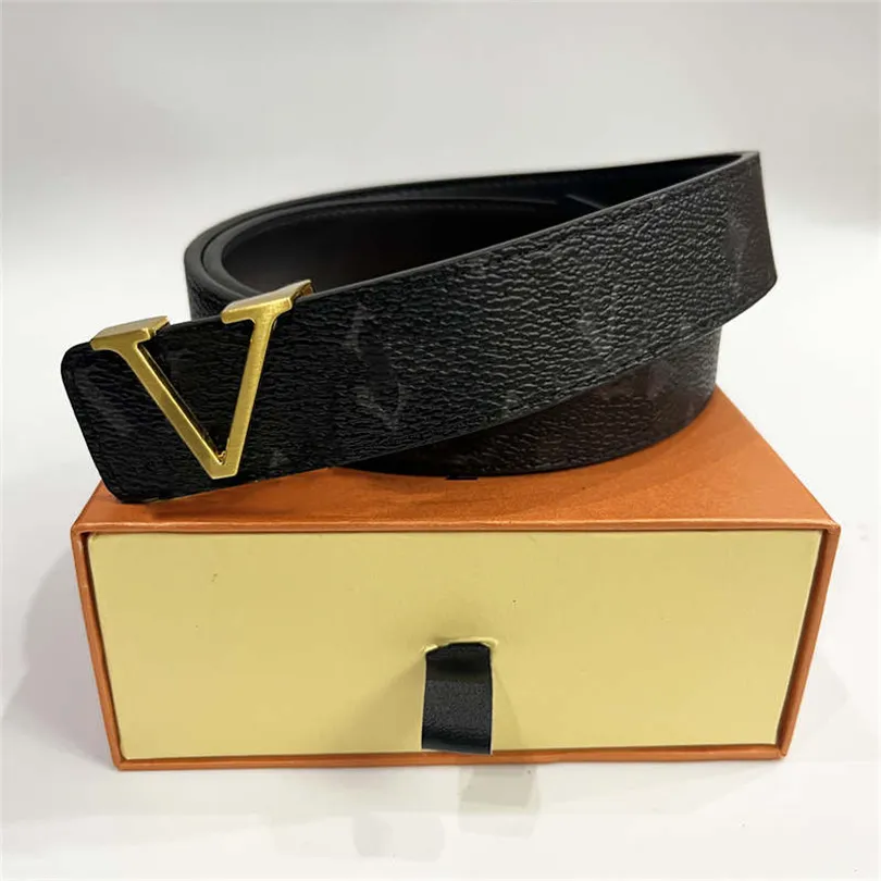 Luxe designer riem herenriemen voor dames ontwerper 3,0-3,8 cm breedte 19 stijlen zeer kwaliteit cintura briefgesp geruite dames designer riem bruin zwart ceinture AAAAA