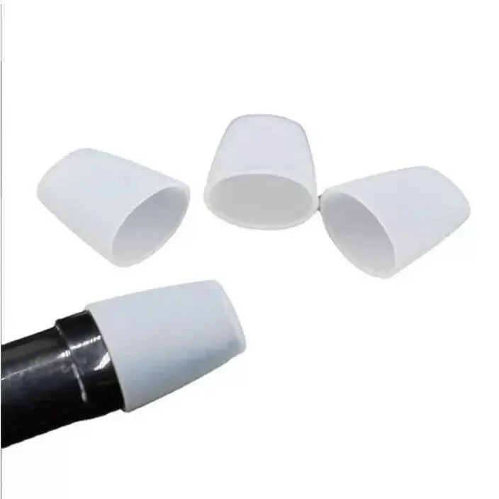 White Silicone Drip Tips Covers For Flow Pod System Kit From Busone, 0