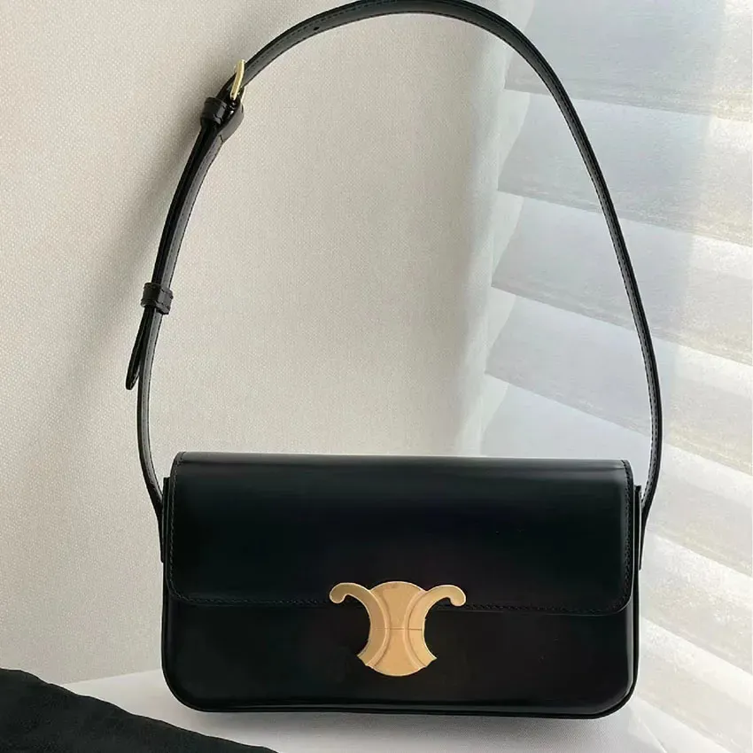 Sac de créateur de luxe sac à bandoulière femme BESACE TRIOM PHE sac à main sous les bras sac à main bandoulière mode en cuir véritable grande capacité classique lettre pochette