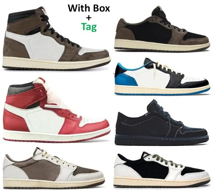 High Quality Suede Basketball Shoes TS Reverse Mocha Olive Phantom Dark Mocha Chicago Lost and Found Origin Story Palomino University Blue
