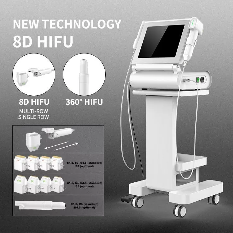 8D HIFU Face Lifting Machine - High Intensity Focused Ultrasound Skin ...