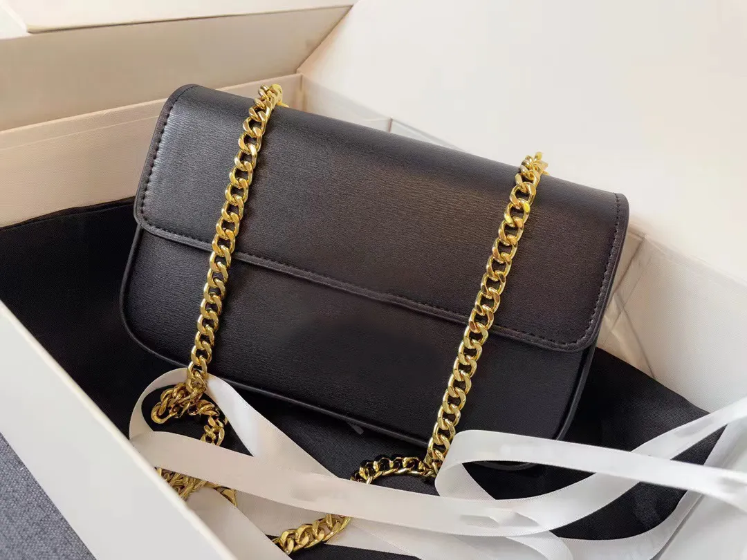 Womens Genuine Leather Crossbody Bag One Shoulder Underarm Handbag With Chain Sequined Embellishments 2024 Fashion Style From Cai123456789 91.2 DHgate.Com