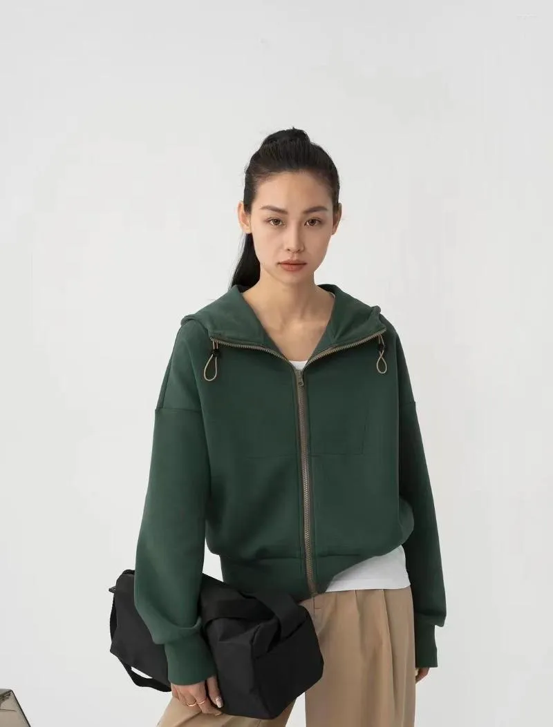 2023 Womens Long Line Of Clean Ladies Zip Up Hoodies Stylish And