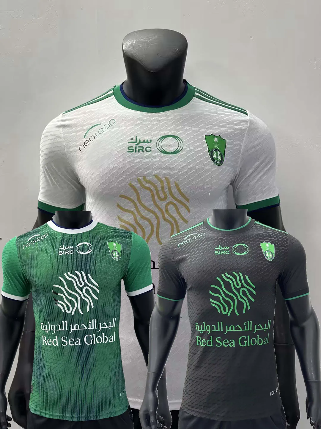 Player Fans version 2023 2024 Al-Ahli Saudi MAHREZ Soccer Jerseys FIRMINO SAINT-MAXIMIN KESSIE GABRIEL VEIGA MJEHD IBANEZ NABIT DEMIRAL 23 24 football shirt