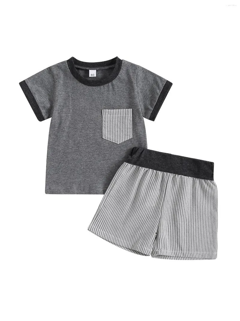 Set di abbigliamento Mubineo Bambino Neonato Abbigliamento estivo T-shirt Pantaloncini Completi T-shirt a maniche corte Set