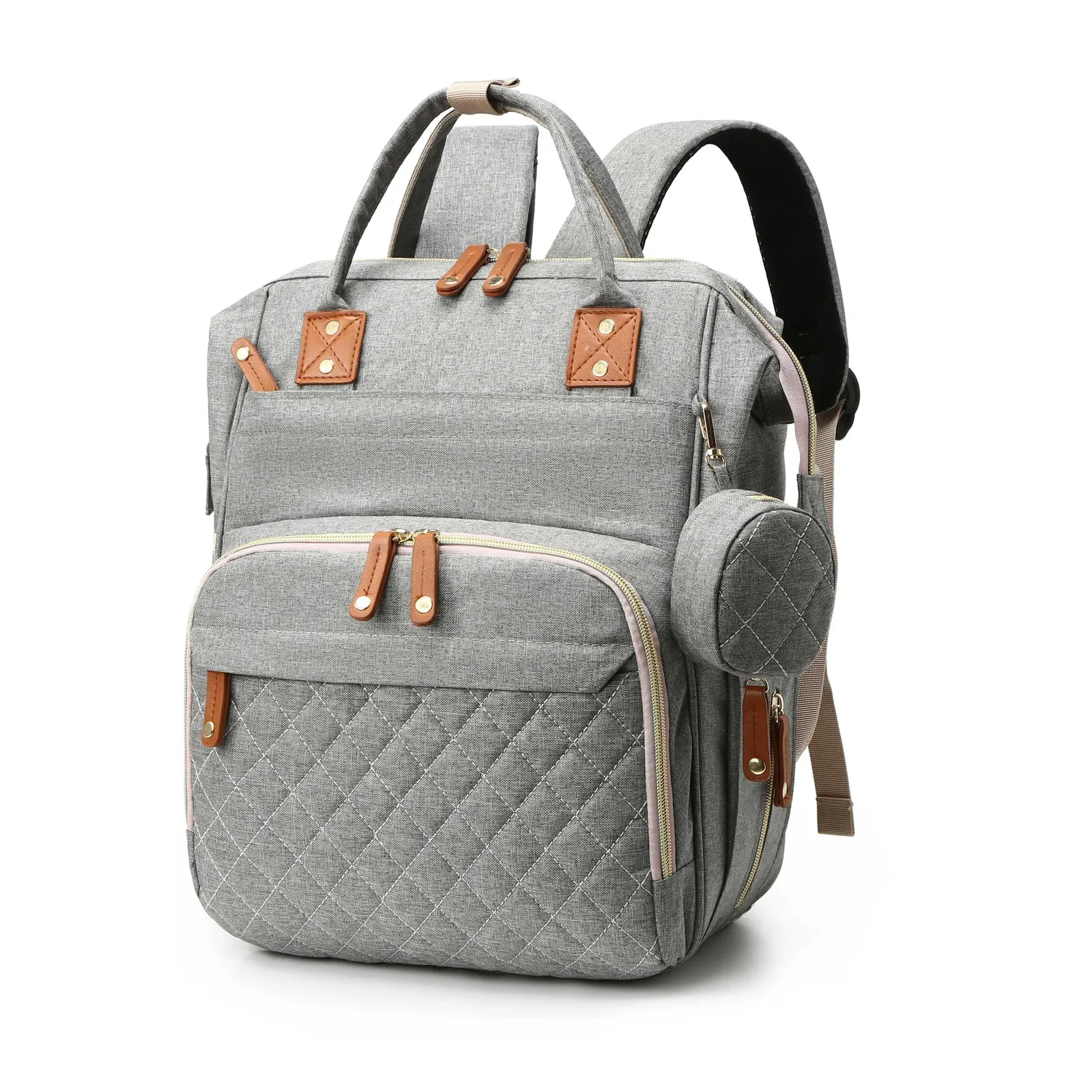 Nylon diaper bag backpack hotsell