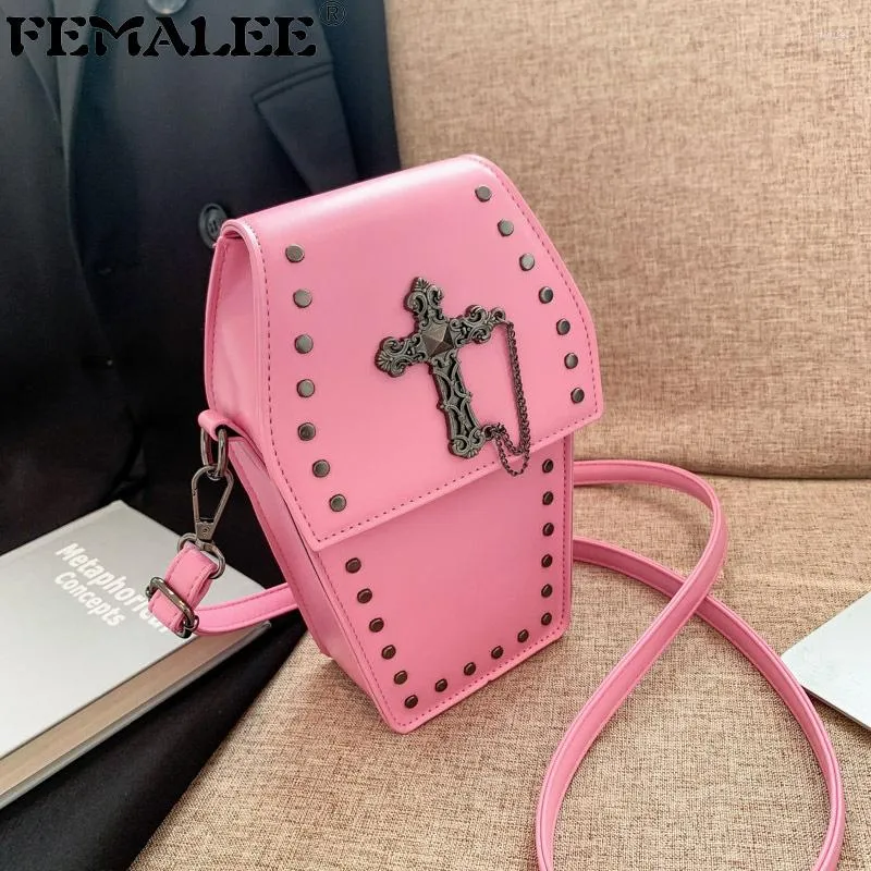 Torby na ramię Modna gotycka crossbody dla kobiet