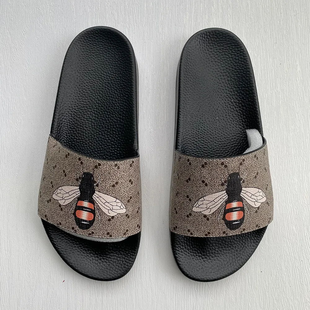 Gucci slides cheap with bumble bee