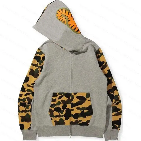 Bape Black Hoodies High Quality Unisex Sweatshirts For Casual