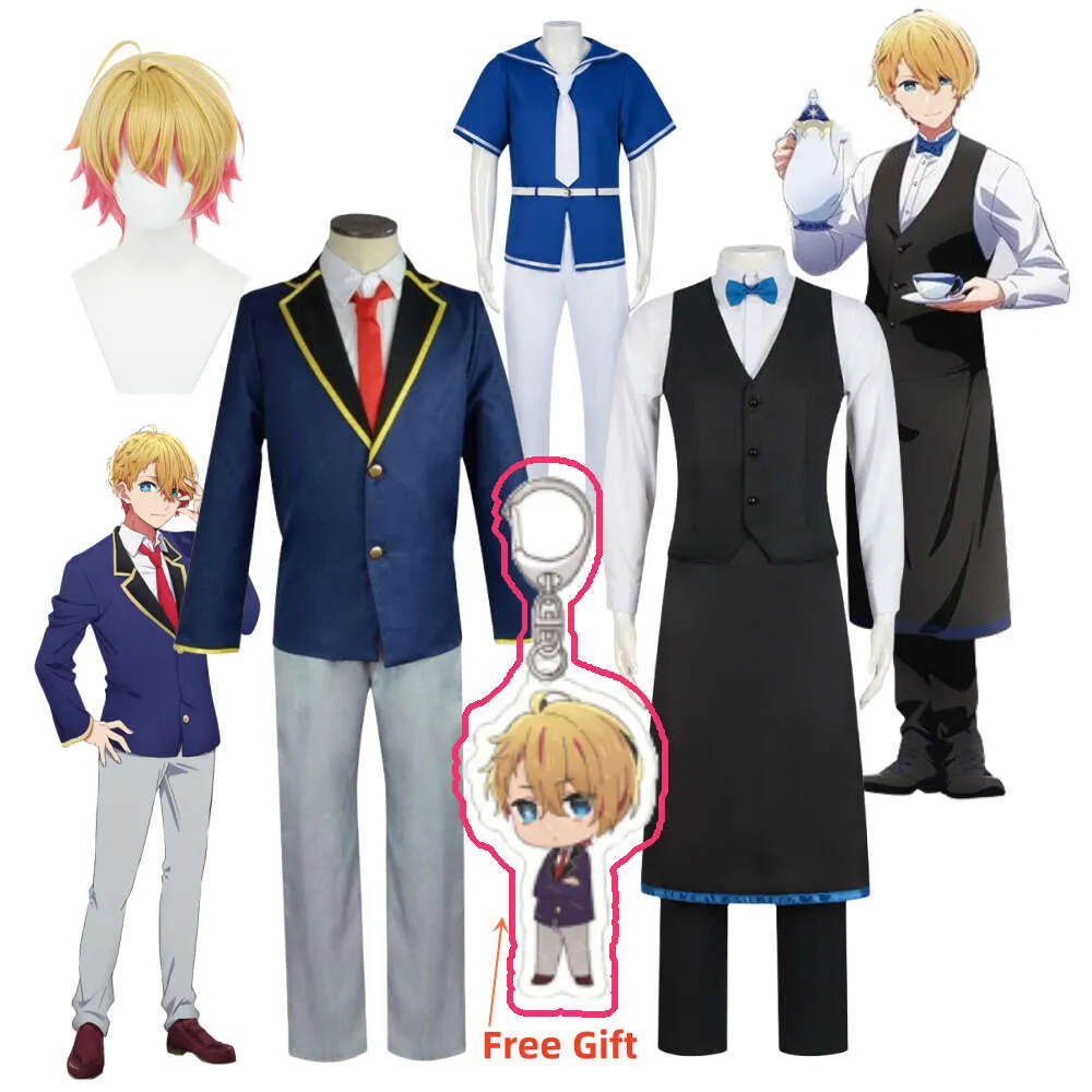 Anime Oshi No Ko Hoshino Akuamarin Costume cosplay uniforme da cameriere