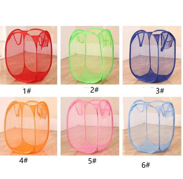 Folding Laundry Sorter Hamper Washing Clothes Basket Storage Organizer Collapsible for Storage Pop-Up Clothes Hampers