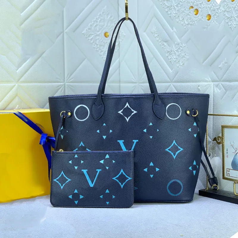 Duffle bag Designer de luxo sacola feminina grande presbiopia portátil clássico xadrez bolsa de ombro mm tamanho couro em relevo bolsa grande capacidade carteira de embreagem