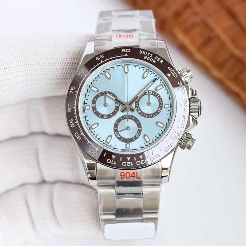 Herrenuhr, automatisches mechanisches Uhrwerk, Designer-Uhren, 40 mm, Montre De Luxe, modische Herren-Armbanduhr, wasserdicht, klassisches Business-Damen-Armband, Festival-Geschenk