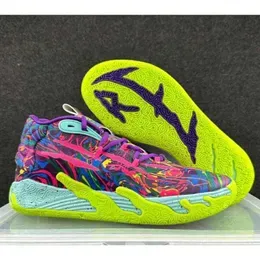 2023 Grade school LaMelo Ball MB01 MB1 Rick Morty MB3 MB2 M03 Basketball shoes kids Mens Running Shoes for sale Queen City Red Sport Shoe