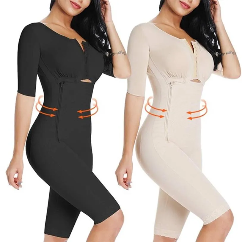 Womens Full Body Plus Size Compression Shapewear Bodysuit With Post  Compression And Firm Control For Waist Training, Slimming And Shaping Style  289z From Tnjzm, $40.35