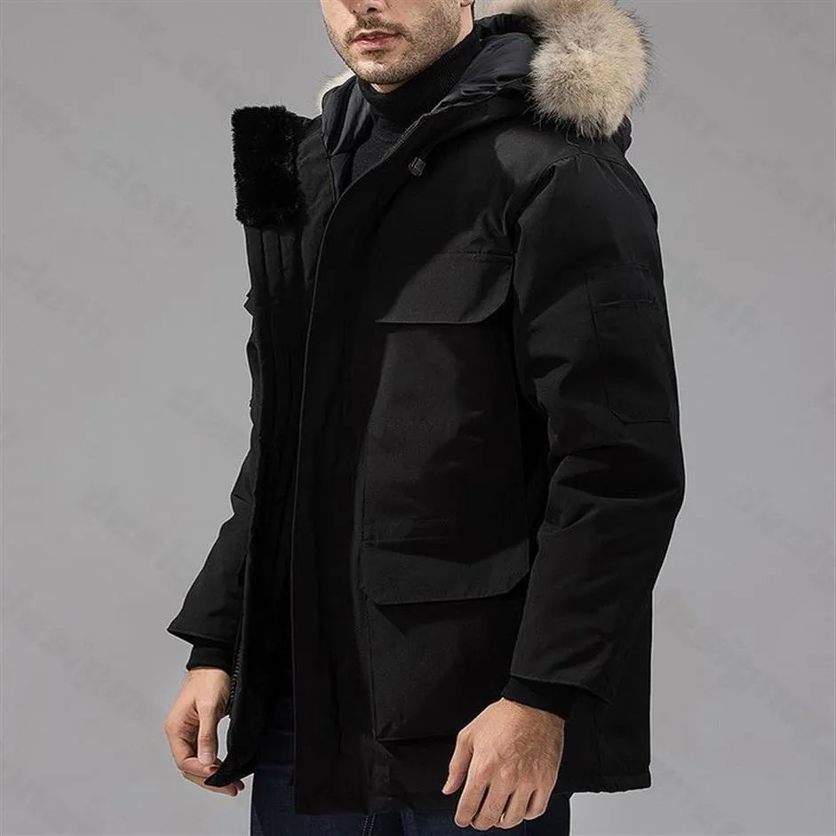 Parkas Manteaux Hommes Femmes Designers Down Vestes Veste Homme Hiver Jassen Puffer Big Fourrure Sweats à capuche Fourrure Manteau Hiver 199z