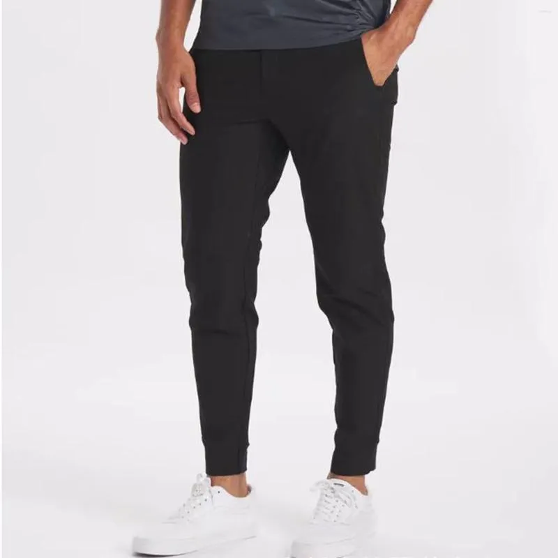 Men's Pants Celana Panjang Katun Kasual Joging Olahraga Musim Panas Gaya Tipis Warna Solid Sederhana Halus Elastis Untuk