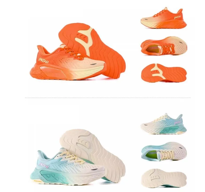 JNDO Whale Power Jet Running Shoes Nikola Tesla Technology Dark