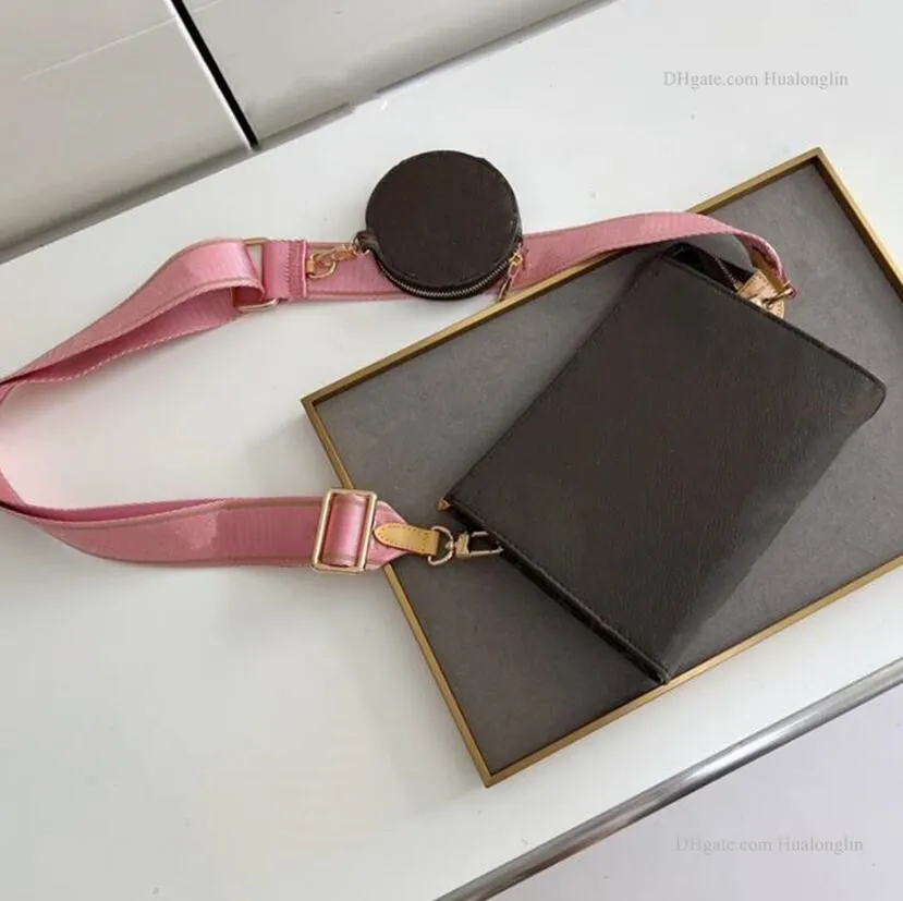 Berömda designer kvinnor axelväska handväska handväska plånbok mode lyxfri frakt med serienummer