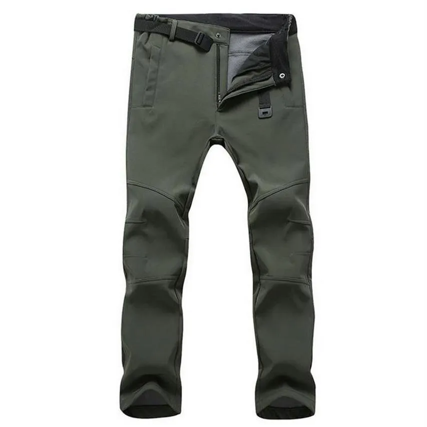 Pantaloni da uomo Inverno Uomo Antivento Snowboard Sci Maschio Outdoor Neve Campeggio Trekking Pile Caldo Impermeabile Pantaloni Traspiranti2688