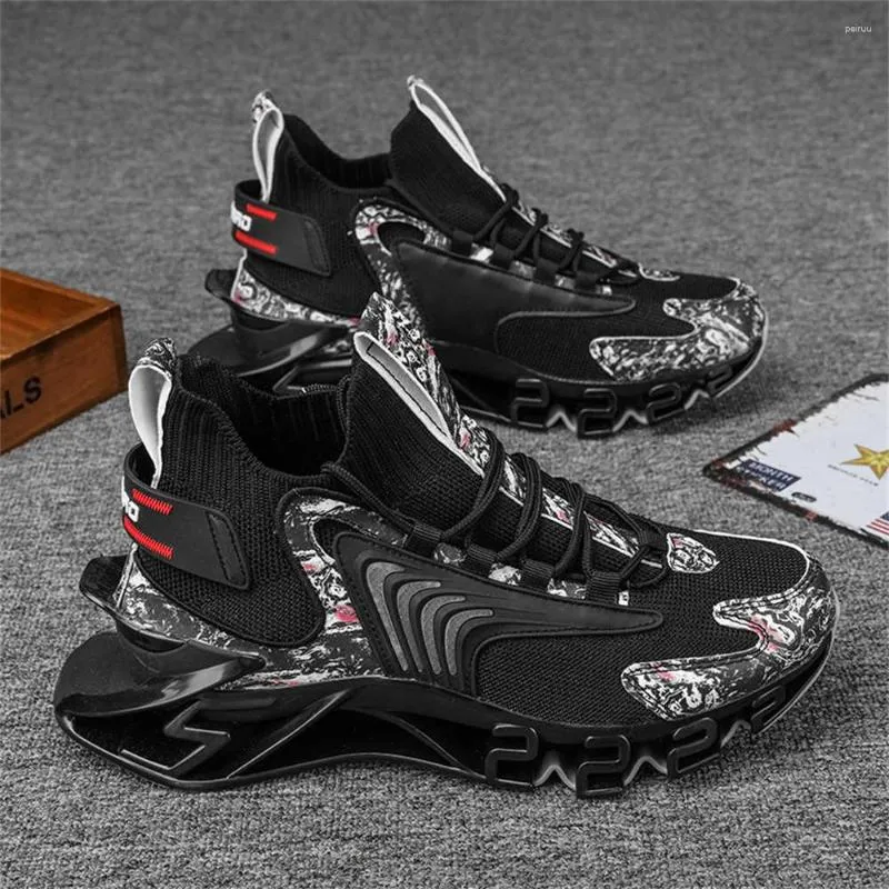 Boots Large Size Bicolor Long Black Men's Shoes 48 Feet Sneakers Sport Vzuttya Tens High End Tenis Top Sale