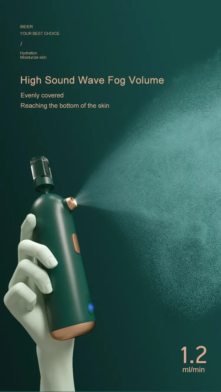 O2 Spray Portable Oxygen Facial Sprayer - Nano Mist Hydration, Deep Cleansing ...