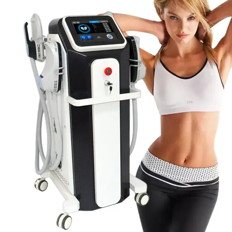 Body EMS Fitness Maszyna 4 Obsługę EMS Body Rzeźb Technologia Slim EMS Budowanie mięśni ciała