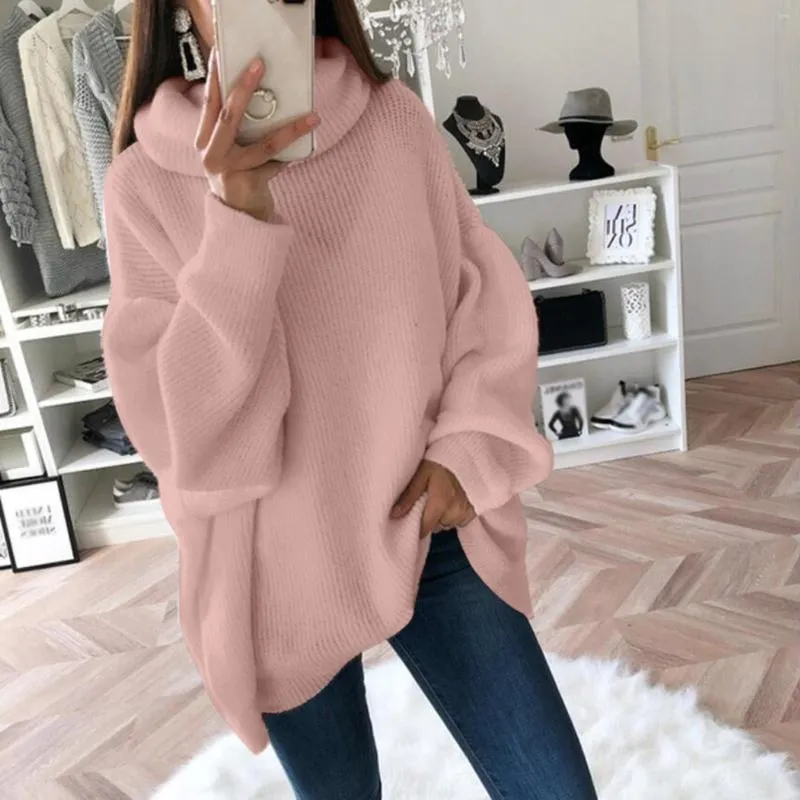 Coltrui Truien Dames Dikke Trui Truien Lange Mouw Herfst Winter Knoop Chique Trui Slanke Gebreide Top Zachte Jumper Tops (Kleur: Khaki, Maat: One Size) (Black One Size Coltrui Truien Dames Dikke Trui Truien Lange Mouw Herfst Winter Knoop Chique Trui Slanke Gebreide Top Zachte Jumper Tops (Kleur: Khaki, Maat: One Size) (Black One Size