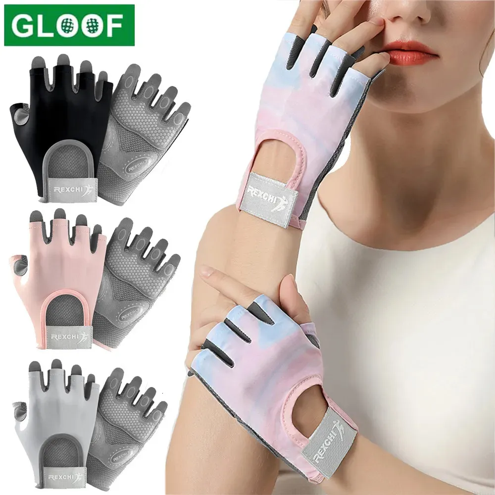 Five Fingers Gloves 1Pair Women Winter Golf Gloves Anti-Slip Granules Ladies Gloves Warm Left And Right Hand Mittens Snow Skating 231007