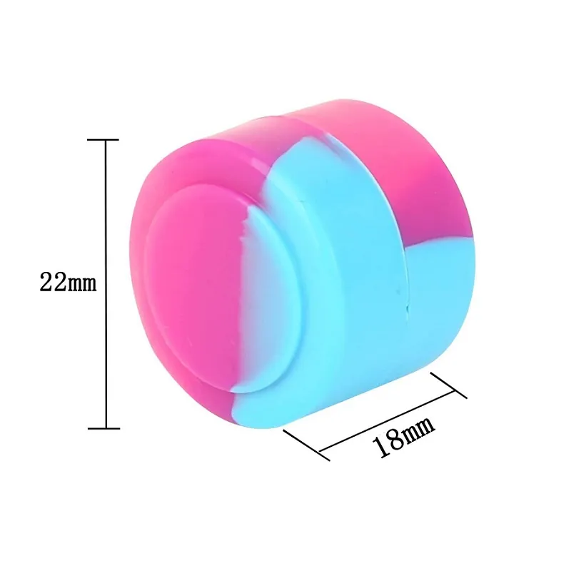 3ml 100pcs Silicone Non-Stick Containers Multi Use Storage