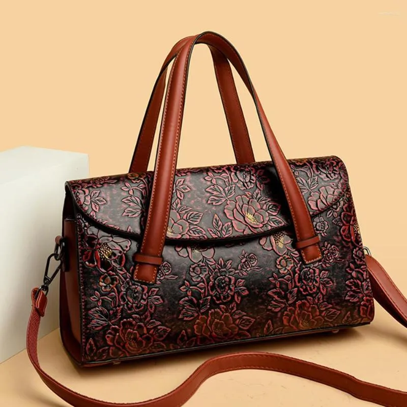 Designer Vintage Leather Evening Tote Bag High Quality Chinese Style Handbag For Women Shoulder Crossbody And Sac Big Purse From Pattymills 38.73 DHgate.Com